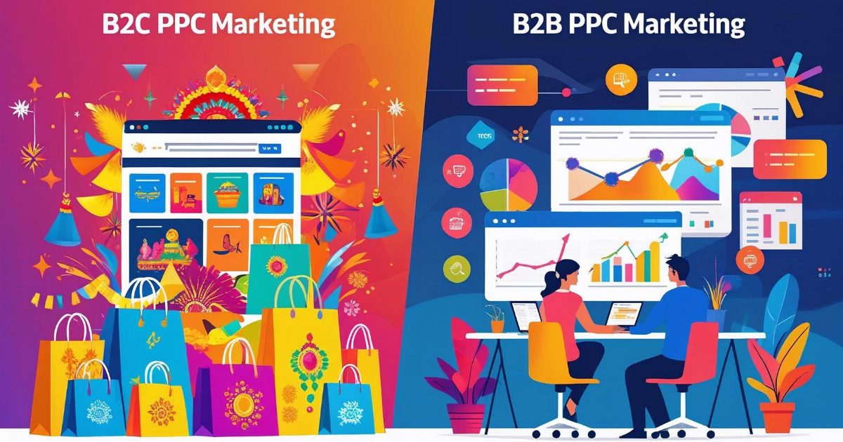 PPC for B2C vs B2B in India: What Works, What Fails in 2025?