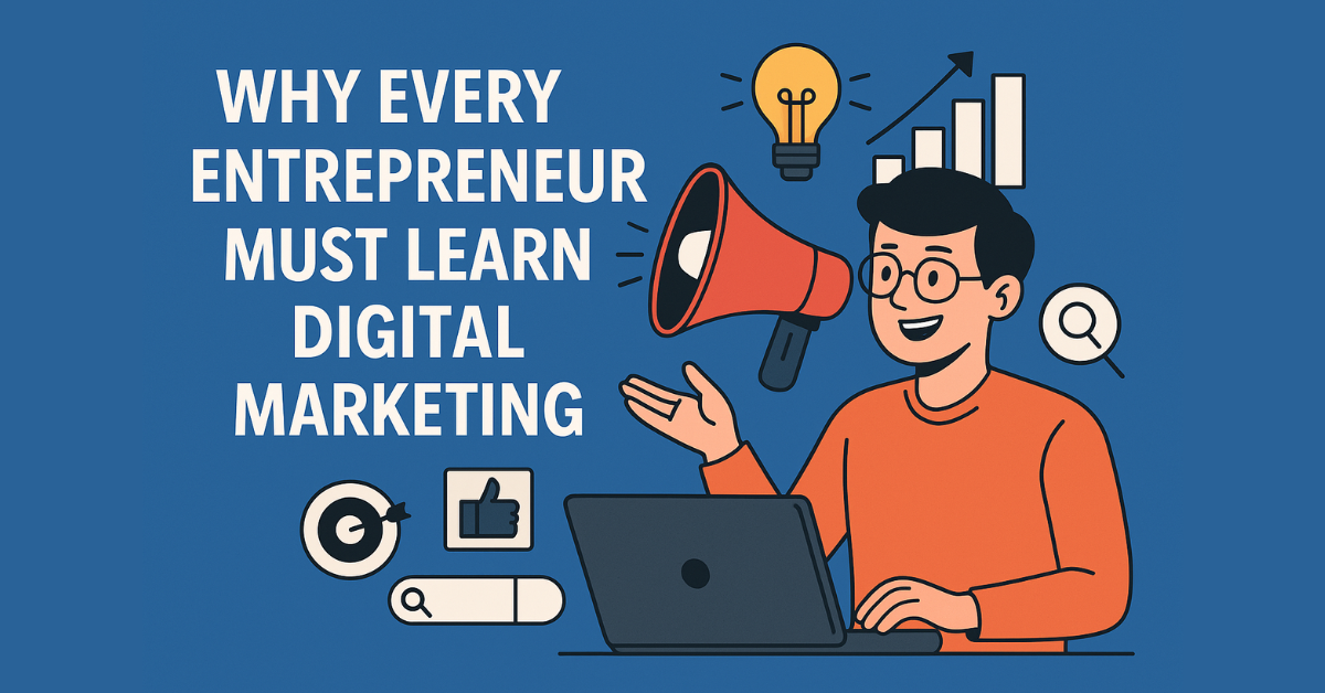 Why Every Entrepreneur Must Learn Digital Marketing